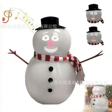 Talking Animated Blink Snowman With Light Up Eyes And Playful Voice For Holiday