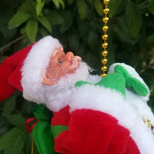 Climbing Santa funny Christmas Decoration