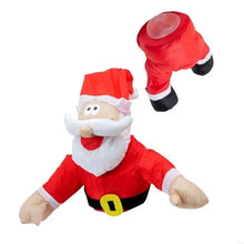 Crashing Santa/Reindeer Animated Funny Christmas Window Decorations