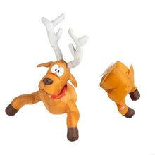 Crashing Santa/Reindeer Animated Funny Christmas Window Decorations