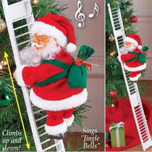 Climbing Santa funny Christmas Decoration