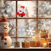 Crashing Santa/Reindeer Animated Funny Christmas Window Decorations