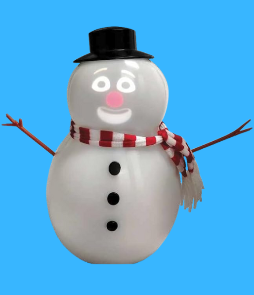 Talking Animated Blink Snowman With Light Up Eyes And Playful Voice For Holiday
